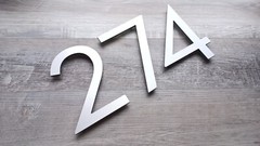 8″ Silve Number, Building Number,Aluminum Plastic Composite, Singlehouse Numbers