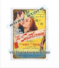 1945 film movie The Southerner metal tin sign bedroom furnishing ideas