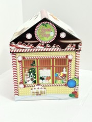 Gingerbread Bakery Decorated Christmas Gift Box