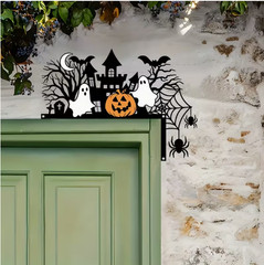 HALLOWEEN DECOR- Acrylic Halloween Door Corner Decoration – Spooky Haunted House