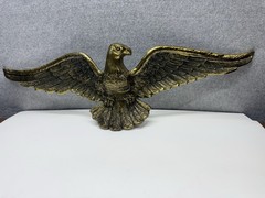 Vintage EMIG Products #331 Large Eagle Wall Decor 29” Gold Tone Metal