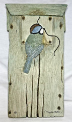 Marjolein Bastin Bird House Wall Decor Plaque 7″ x 13″ Hallmark Discontinued
