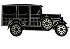 Ford Model A CNC Metal Art 8″x4″ Antique Classic Car Sign