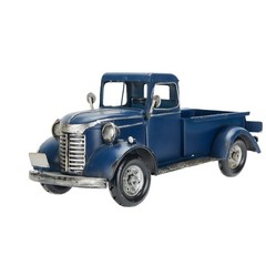12in Collectible-Vehicles Classic Truck, Pick-up Model Iron Decorations, Coll…