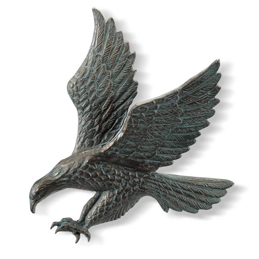 SPI Swooping Eagle Wall Plaque 20″ x 16″ x 5″ 4.0 lbs. Aluminum