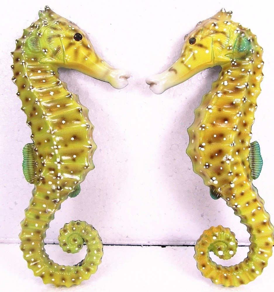 Sea Horses Tropical Wall Plaque Nautical Sea life Decor (12)