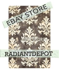 Metal Sign Classical Ornamental Pattern Scene gothic classic motif