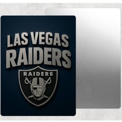 Raiders Football Sports Sign Door Home Wall Decor Metal