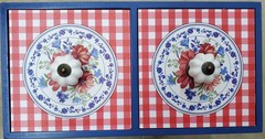 The Pioneer Woman Painted Gingham 2-Drawer Dresser