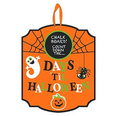 Amscan Halloween Countdown Chalkboard Sign