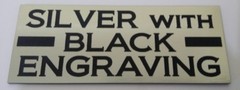 Custom Laser Engraved Sign – 25cm x 17.5cm / 9.8″ x 6.8″ C00014