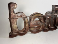 She Shed Metal Rustic Style Decorative 3D Letter Wall Sign 34″ Custom Handmade