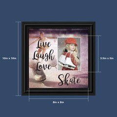 Figure Skating Picture Frame, Skater Decor Wall Art
