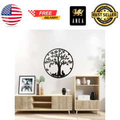 Metal Family Tree of Life Wall Art Home Decor Free Delivery
