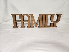 Home Decor – wall or shelf – “Family” – Wooden Word