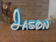 Jason Personalized Disney Name Plate Sign – Custom Door/Wall Bedroom Tag
