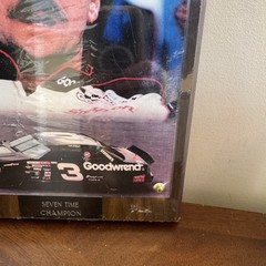 Dale Earnhardt Sr. Plaque 7-Time Champion NASCAR Wood Acrylic New Collectible