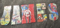Marvel Comics Home Decor 5x10in Metal Letters JAMES