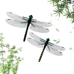 4 Outdoor Mosquito Repellent Simulation Dragonfly Stick Dragonfly Repellent Arti