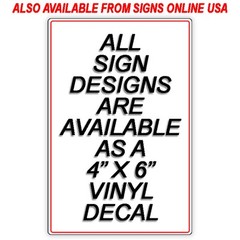 Deliver Packages To Back Porch Arrow Left Sign Delivery Driver Instructions