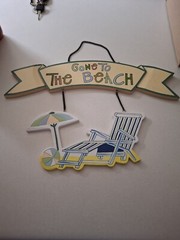 Fun Beachy Sign Wood