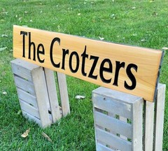 Personalized Hand Carved Wooden Family Name Sign Rustic Lake House Cabin Decor