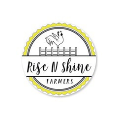 Rise And Shine Farmers Metal Sign