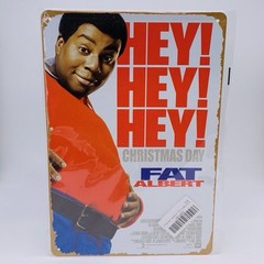 Fat Albert Hey Hey Hey Movie Poster 8” x 12” Metal Tin Sign Film Fan Art