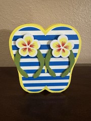 Wooden Table Lot of 4 Seasonal Icons Interchangeable approx. 5″ Tall