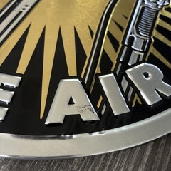 Broadcast Sign (ON THE AIR) Studio Metal Podcast Zoom Wall Decor Hobby Lobby