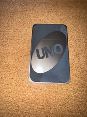 Engraved Titanium UNO Reverse Card – Fits in Wallet! Titanium!!!