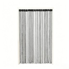 Polyester Decorative Curtain for Doorway 100x200cm with Tassel Details