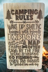 Camping Sign