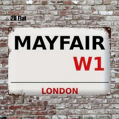 London City Sign Aluminum Sign 8×12 Inches Vibrant Colors Wall Decor