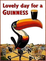 Lovely Day for A Guinness Retro Metal Sign Vintage Man Cave Bar Pub Vintage Meta