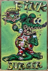 Rat Fink Metal Wall Sign 12″ x 8″