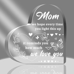 Sentimental Family Mom Appreciation Acrylic Plaque Mother’s Day Present Decor