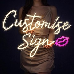 Custom Logo Neon Sign Personalized Business Logo Salon Bar Restaurant Wall Decor