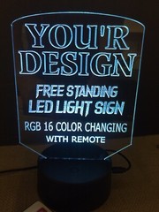 Led Neon Light Sign RGB Custom Personalized Man Cave GameRoom