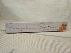 ~New! Slim Box Frame Wood Sign Fall Decor Halloween “Pumpkin Spice” Thanksgiving
