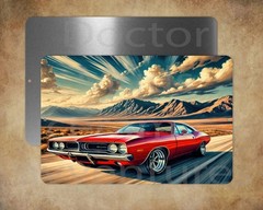 DODGE CHARGER MUSCLE CAR 8 x 12″ metal sign Made in USA