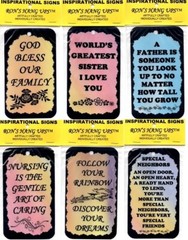Inspirational Signs of Life Love Laughter Sayings Heartwarming Gifts Magnets 1