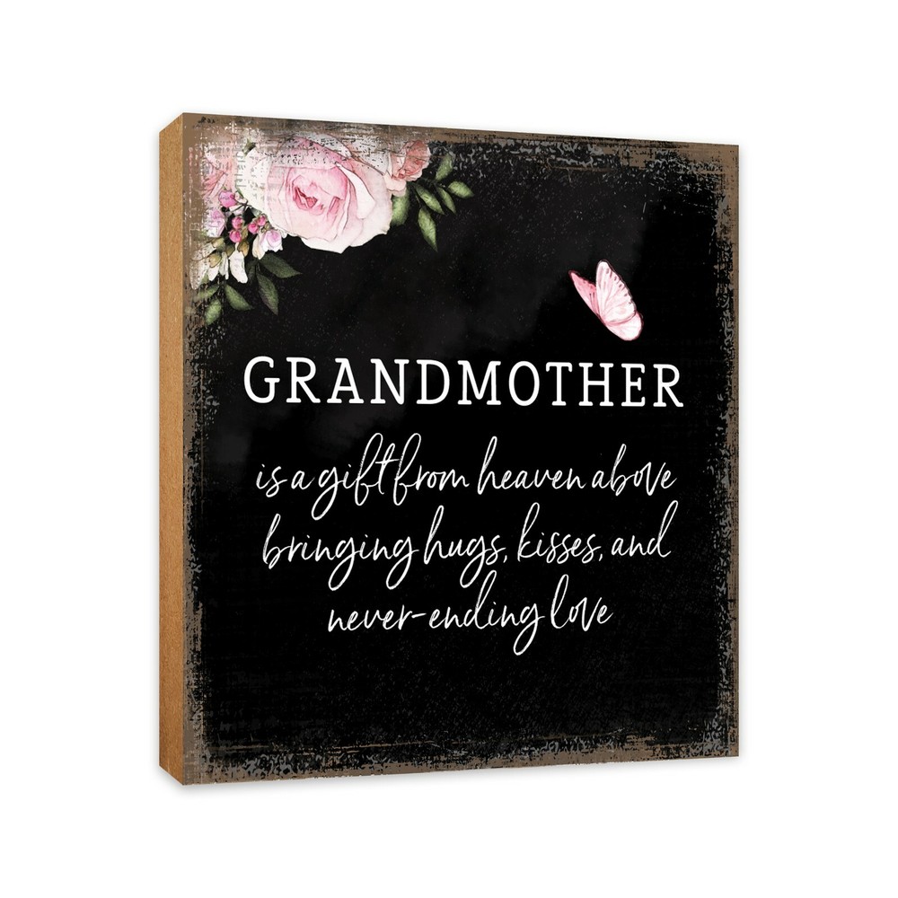 Modern Family Wooden Table Top and Shelves Home Decor 6″ Grandmother Is A Gift