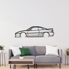 Silhouette For Toyota Mr2 Mk2 Steel Wall Decor Decoration Art W20 SW20 2.0 Turbo