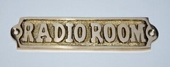 Marine Brass Door Sign Board – Door Plaque – Engraving Boat Nautical Navy Yacht