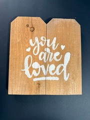 Wooden Inspirational Sign 12 X 12 Inch Wall Decor Inspirational Art