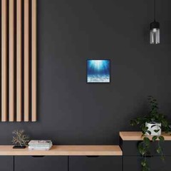 Square Framed Premium Gallery Wrap Canvas “God’s Favor”