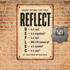Yoga Namaste Rustic Wall Art Metal Sign 8×12 Inch