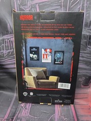 Warner Bros Set of 3 Horror Movie Metal Wall Art IT Friday The 13th Exorcist