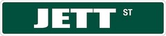 *Aluminum* Jett 4″ x 18″ Metal Novelty Street Sign SS 1976
